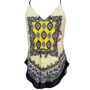 By & By Tank Top Bandana Style Sz M